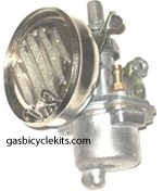 chrome motorized bicycle