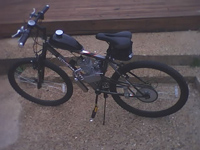 arturo working on mountain bike